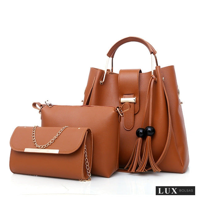 Kit de Bolsa Feminina Leonie