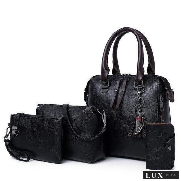 Kit de Bolsas Feminina Vittoria (+carteira grátis)-Bolsa de Mão,Bolsa Pequena,Bolsa Tote,Carteira,Kit de Bolsas