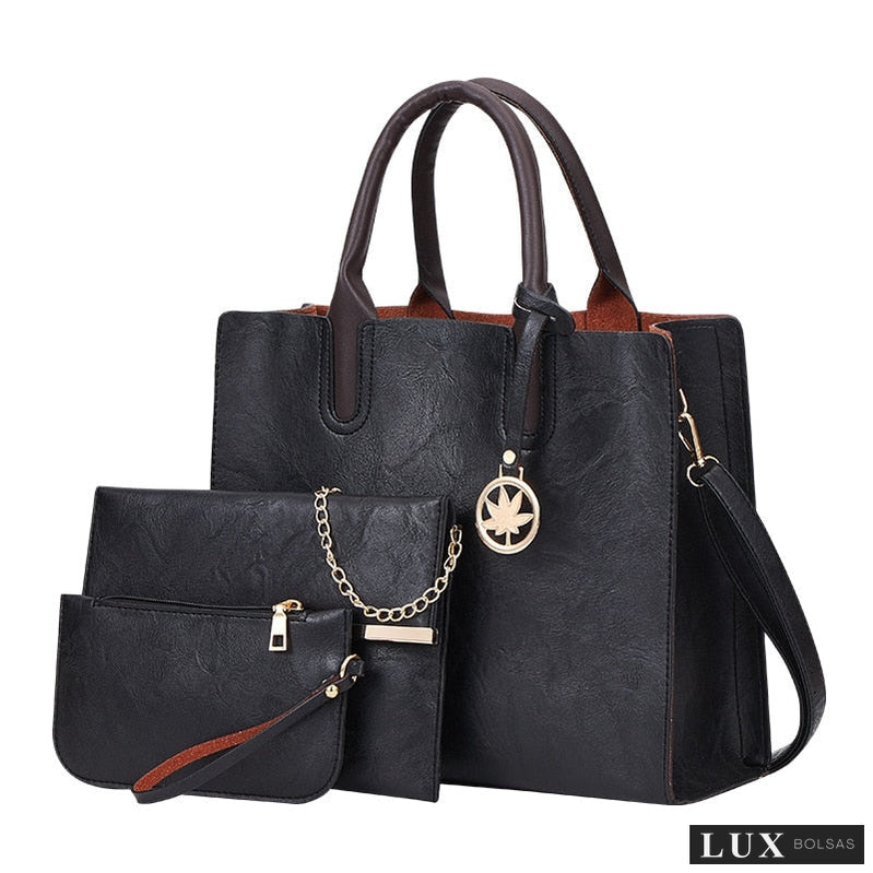 Kit de Bolsa Feminina Lyna