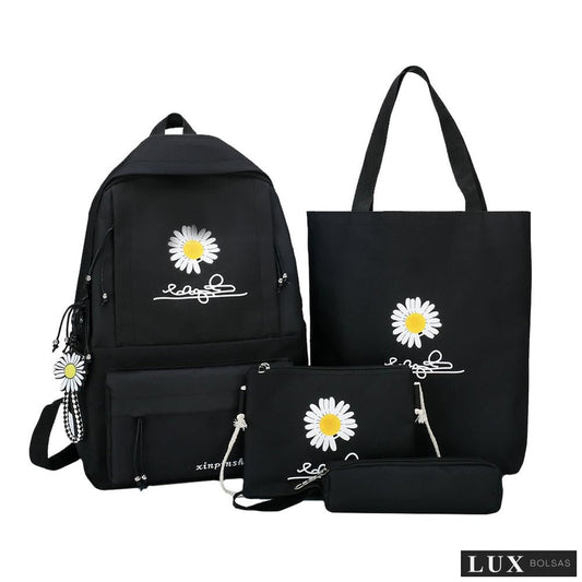 Kit Mochila Feminina  Lillie