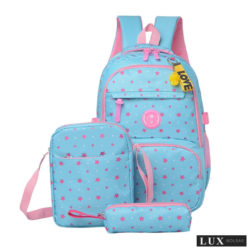 Kit de Mochila Feminina Charli