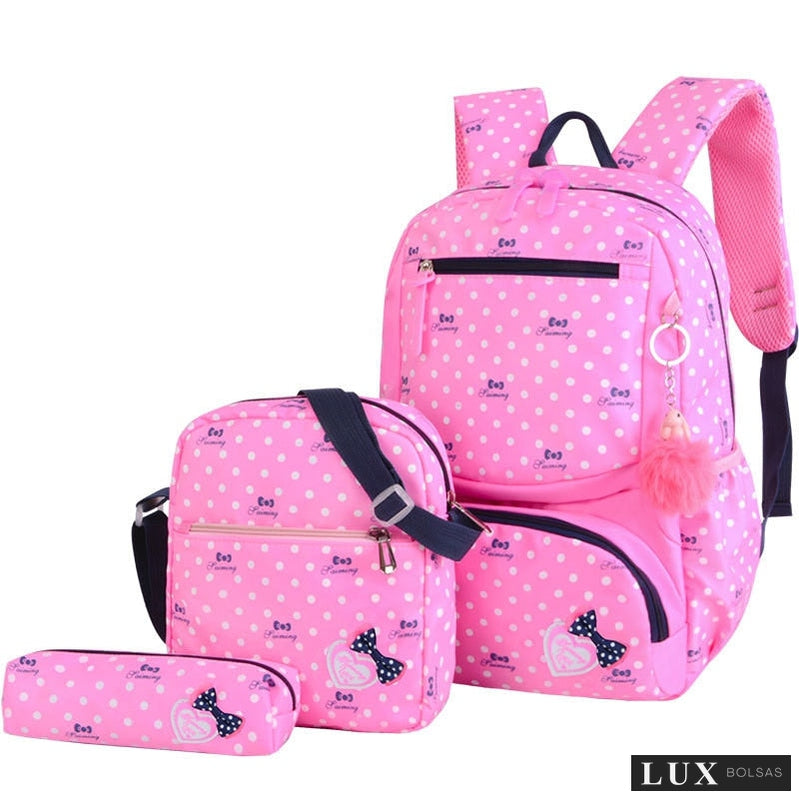 Kit de Mochila Feminina Alva