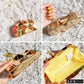 Clutch Feminina Espelhada 3D Gold