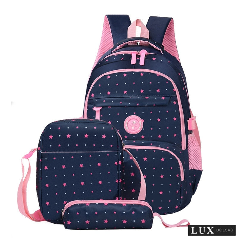 Kit de Mochila Feminina Charli