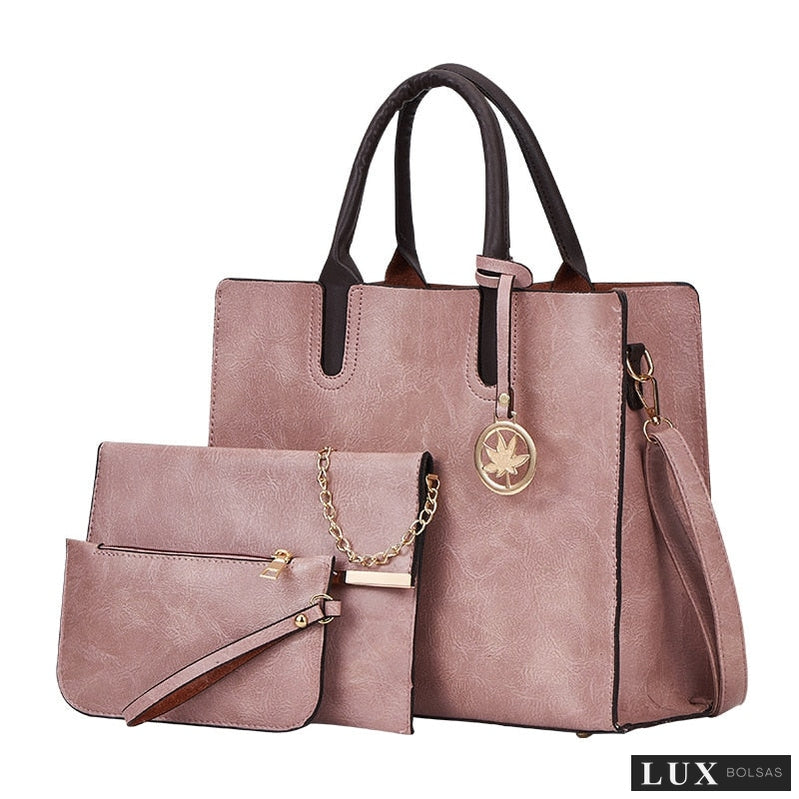 Kit de Bolsa Feminina Lyna