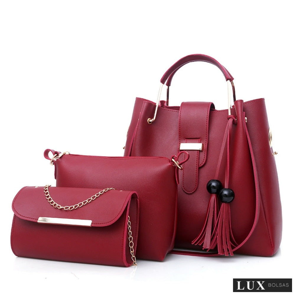 Kit de Bolsa Feminina Leonie